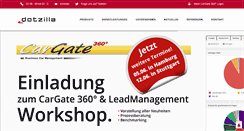 Desktop Screenshot of dotzilla.de